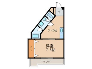 ベーネ駅前通りの物件間取画像